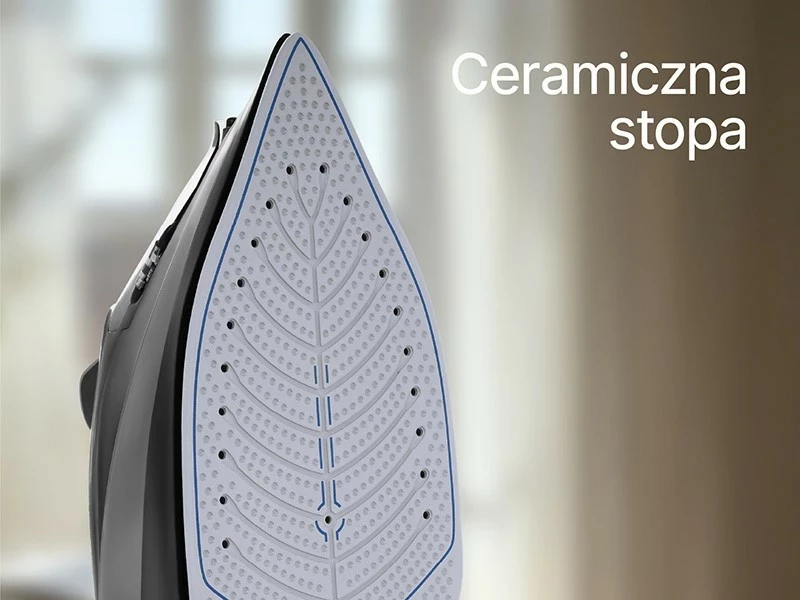 Hekur me avull Lafe GlidePro, 2600W, soleplate qeramike, zi