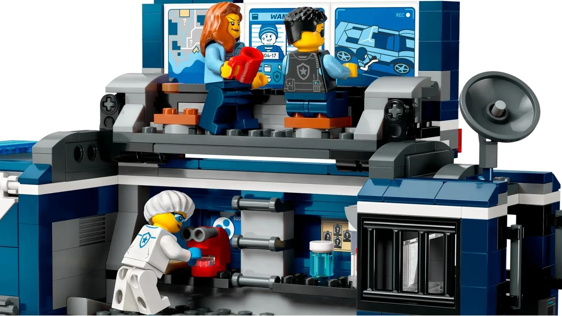 Kamion laboratori krimi mobil LEGO City 60418