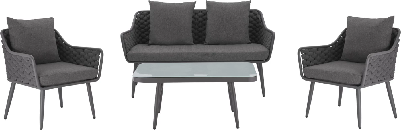 Set ulëse për kopsht FH5711, 4 pjesë, hiri