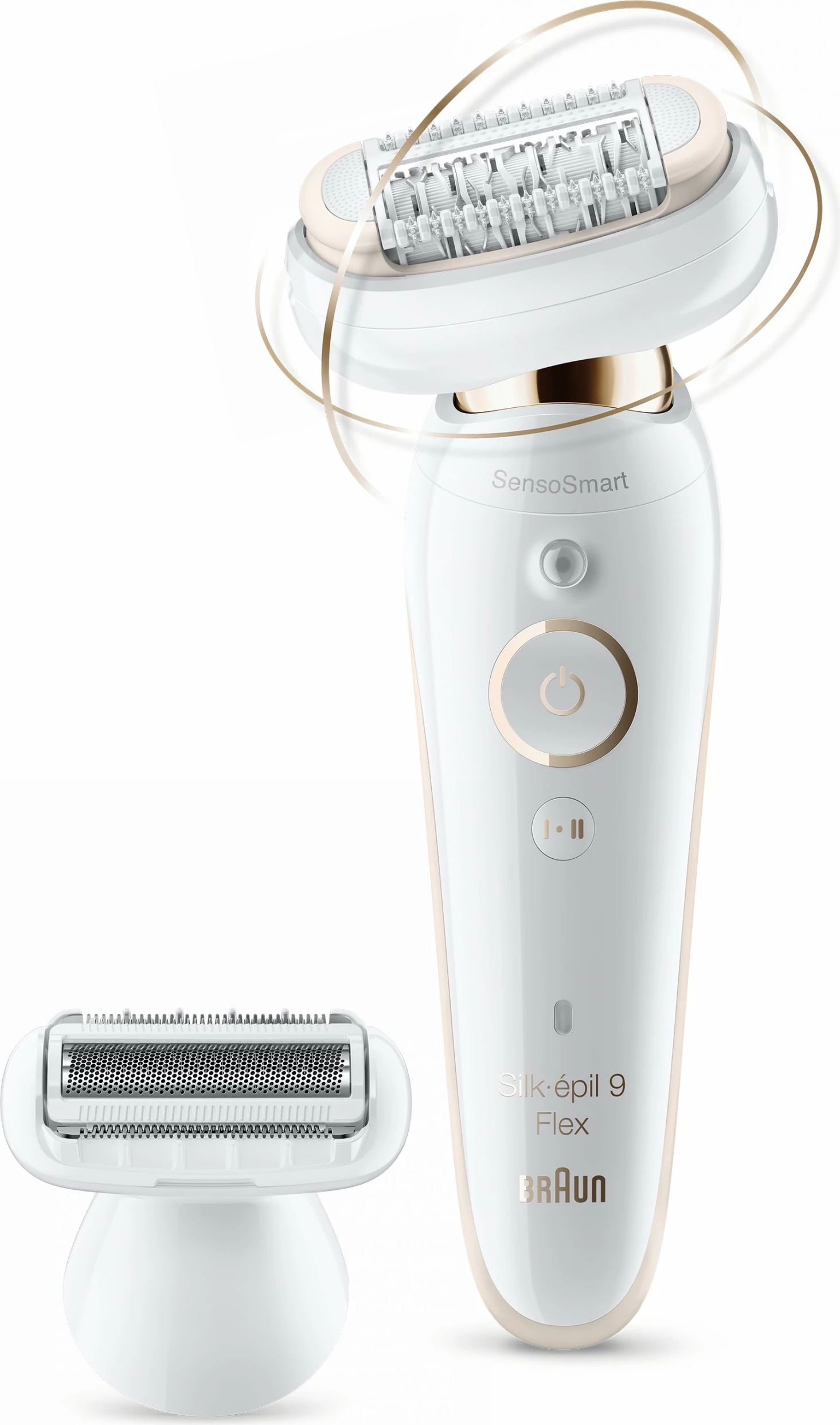 Epilator Braun Silk, i bardhë