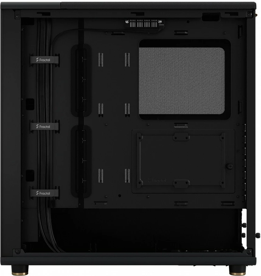 Kasë Fractal Design North Charcoal Black FD-C-NOR1C-01, ATX/mATX/ITX, e zezë