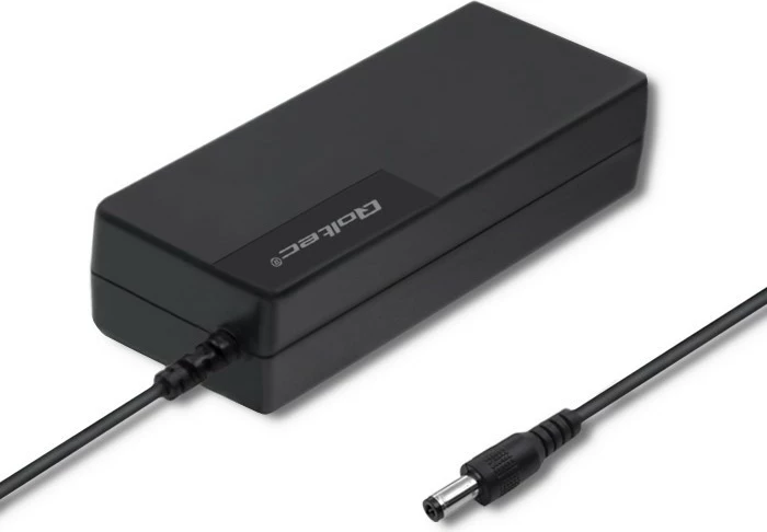 Furnizues energjie desktop Qoltec 50793, 72W, 24V, 3A, 5.5x2.5mm, me kabllo, zi