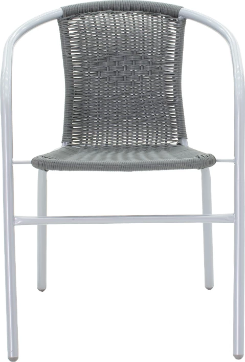 Karrige Obbi metal-pe ngjyrë gri