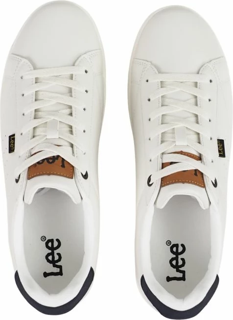 Këpucë për meshkuj Lee, të bardha