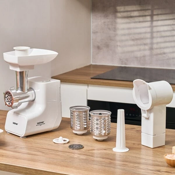 Makinë mishi Zelmer ZMM3512B, 1500 W, Bardhë