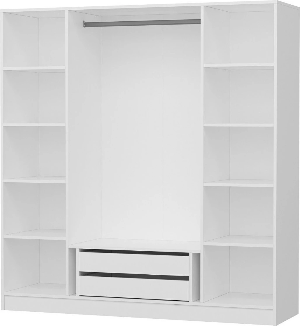 Dollap Skye Decor, ngjyrë e bardhë, Kale Mebran, 4772