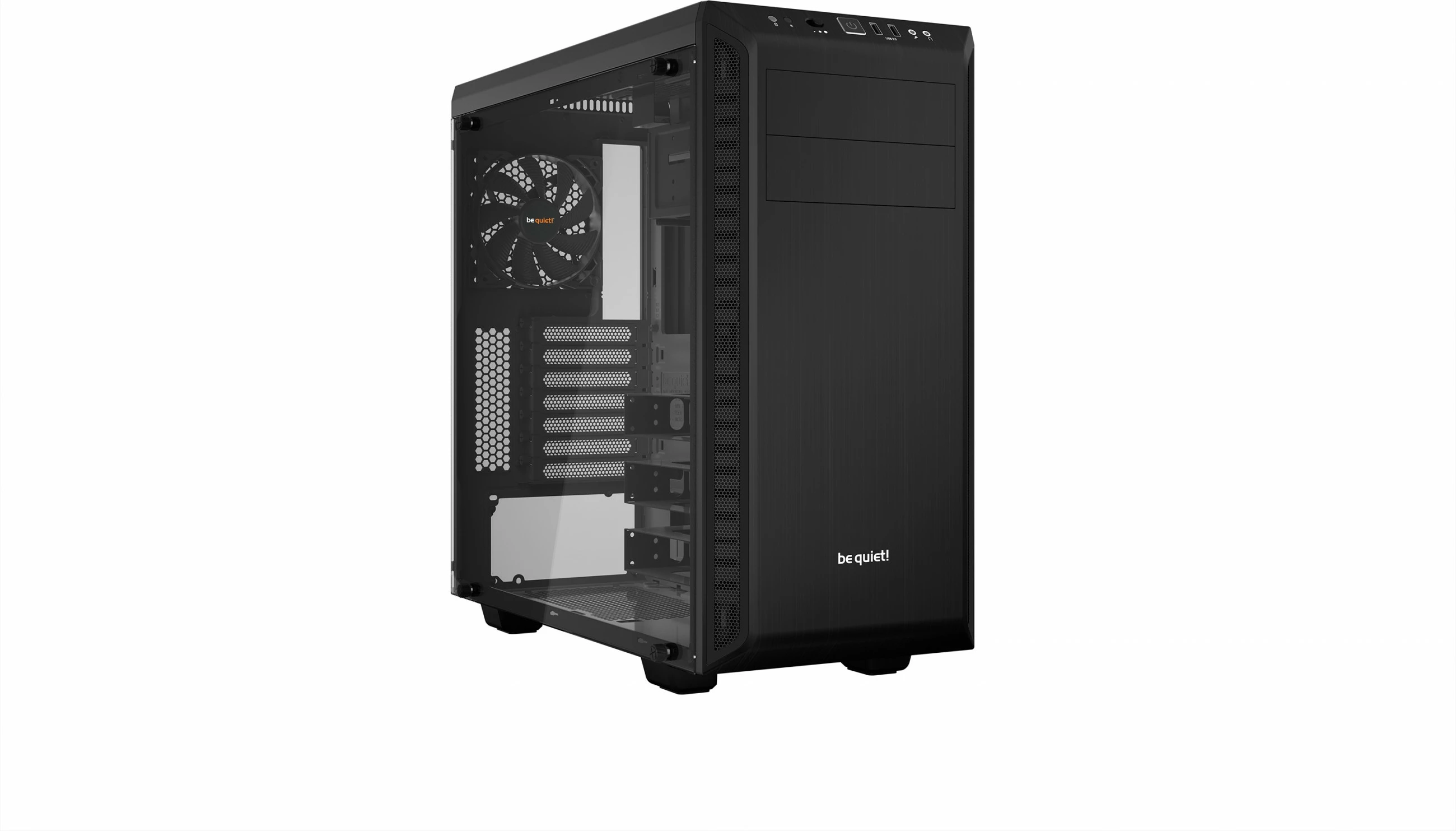Kasë Be Quiet! Pure Base 600 Window, Midi Tower, PC, e zezë
