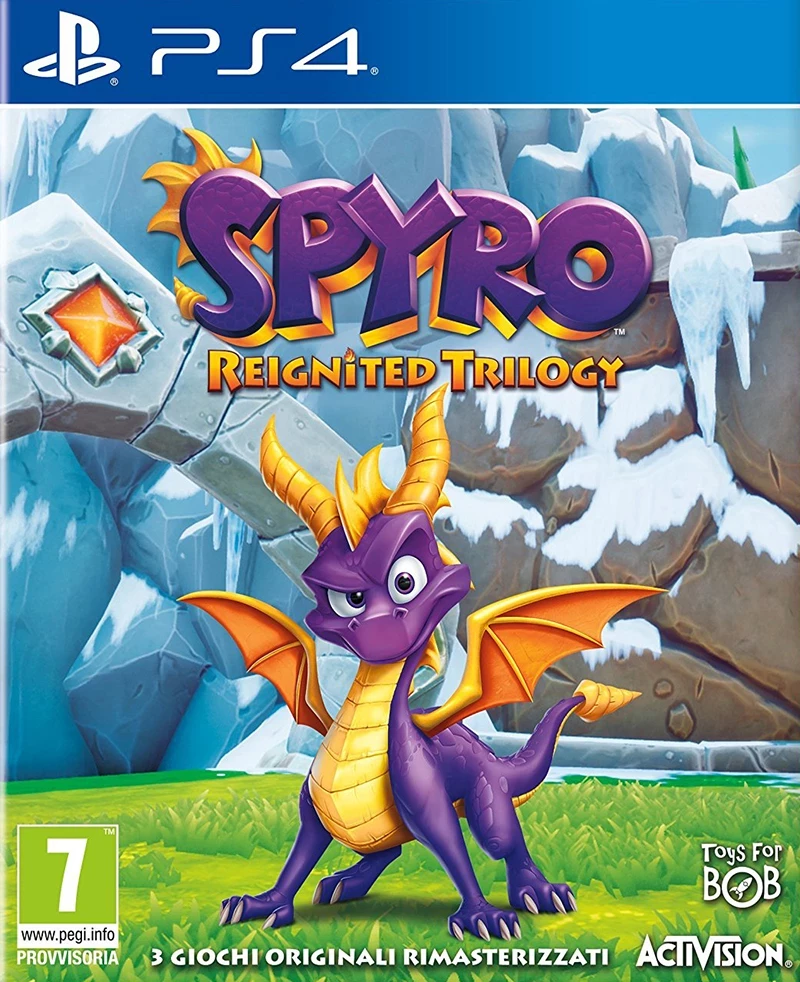 Loja PS4 Spyro Reignited Trilogy