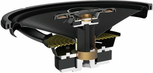 Altoparlantë Pioneer TS-A6881F, për makinë, të zi