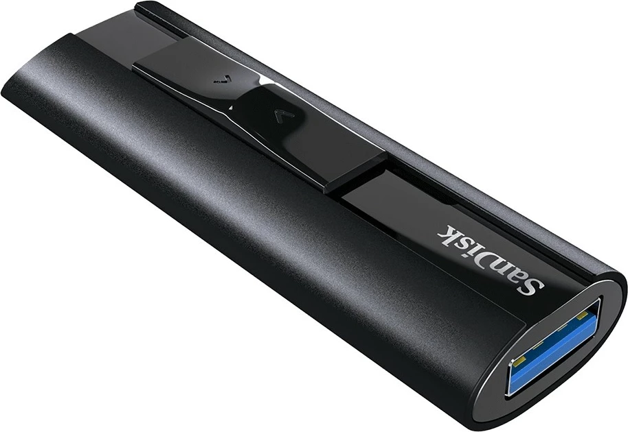 USB SanDisk Extreme PRO, 512 GB, USB Type-A, 3.2 Gen 1, e zezë