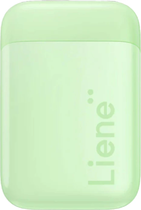 Printer foto portativ Liene Pearl KW001-65024 2x3\", Zink, Bluetooth 5.0, USB-C, me 50 fletë, e gjelbër