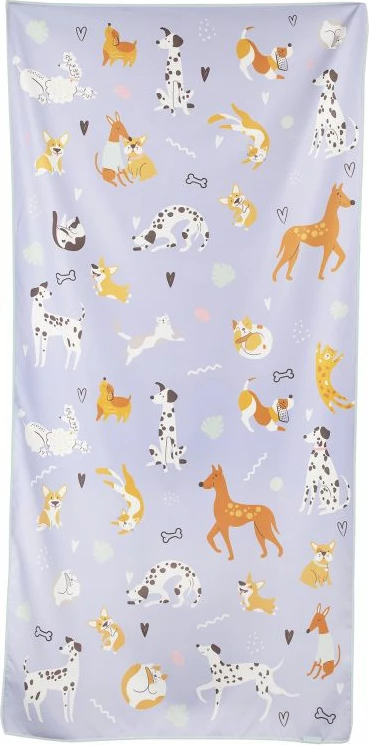 Peshqir i shpejtë-tharës për fëmijë Spokey, blu