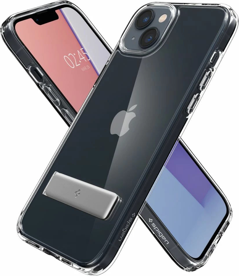 Mbështjellës Spigen Ultra Hybrid S për iPhone 14 Plus, Transparent
