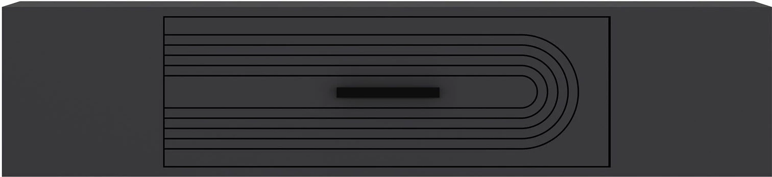 Komodë TV Skye Decor, anthracite, Kodaks L3