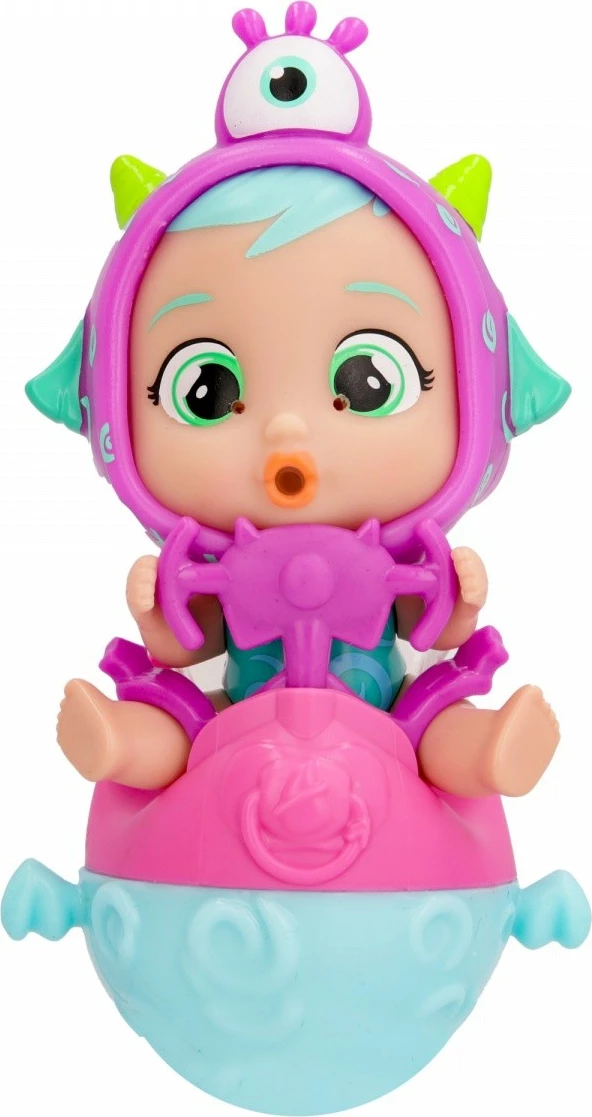 Kukull Cry Babies Stars Jumpy Monsters Fuzz, Tm Toys, IMC913653, plastikë, me aksesorë