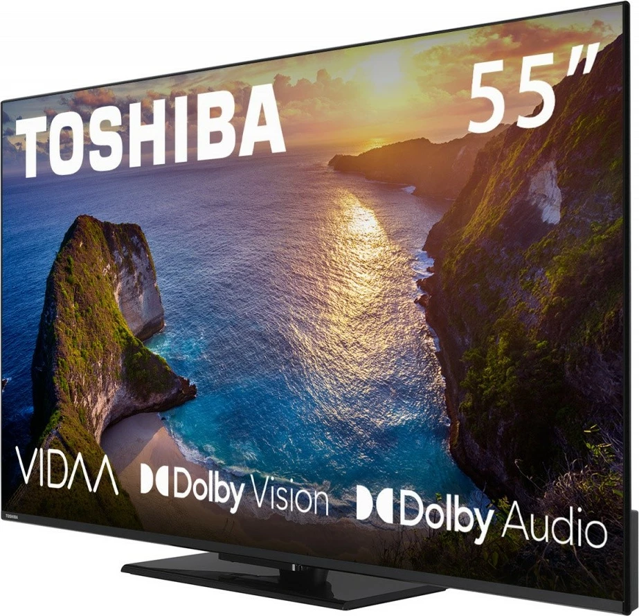 Televizor LED Toshiba 55UV3463DG, 55 inç, Ultra HD 4K, VIDAA, Dolby Vision, i zi