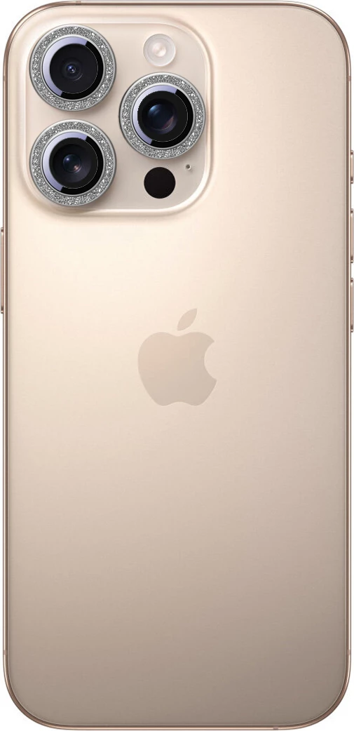 Xham mbrojtës Joyroom JR-MSF0304 për lente të iPhone 16 Pro/16 Pro Max, argjendtë