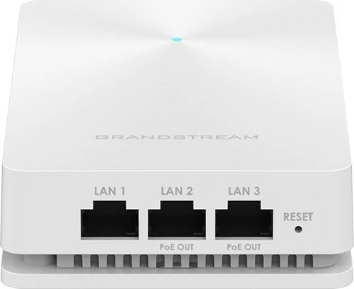 Access point Grandstream GWN7624, 3550 Mbit/s, 1000,2500 Mbit/s, 2 GHz, Multi User MIMO, Bardhë