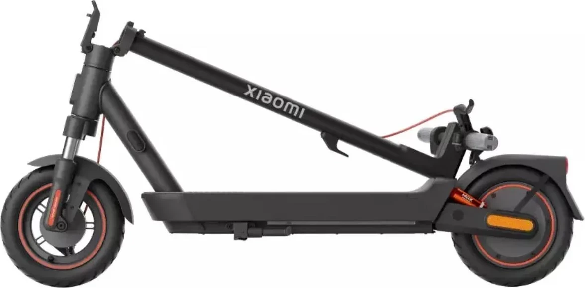 Trotinet elektrik, Xiaomi 5 Max GL, 60 km autonomi, 1000 W, 25 km/h, 10" goma tubeless, i palosshëm, i zi