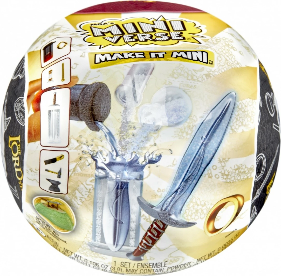 Set figurina mini Lord of the Rings MGA Miniverse, surprizë