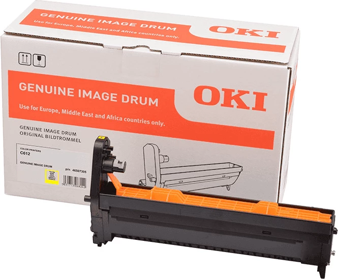 Njësi drum imazhi, OKI 46507305, rendiment 30,000 faqe, standard, e verdhë