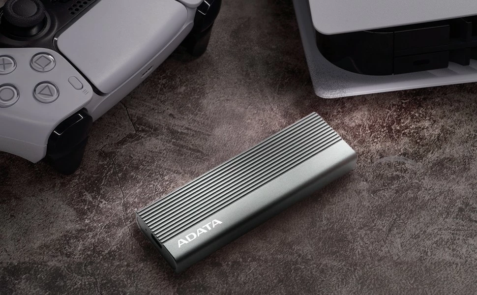 Kasë e jashtme SSD Adata EC680, M.2, USB 3.2 Type-C, Gri