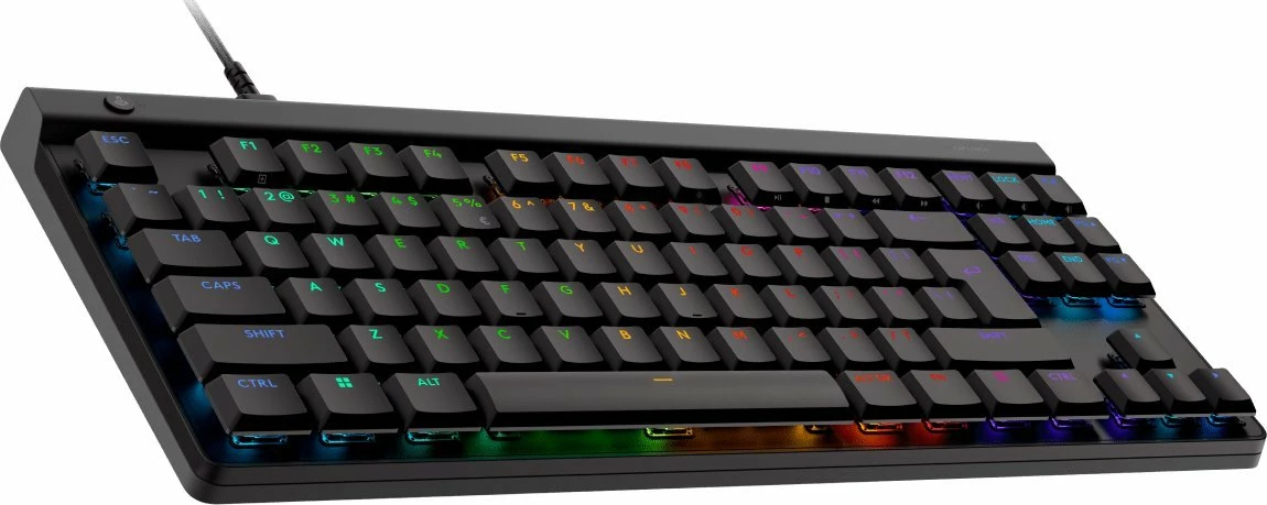 Tastierë gaming Logitech G515 TKL GL Tactile (920-012872), mekanike low-profile, USB me kabllo 1.8 m, RGB, US INTL, e zezë
