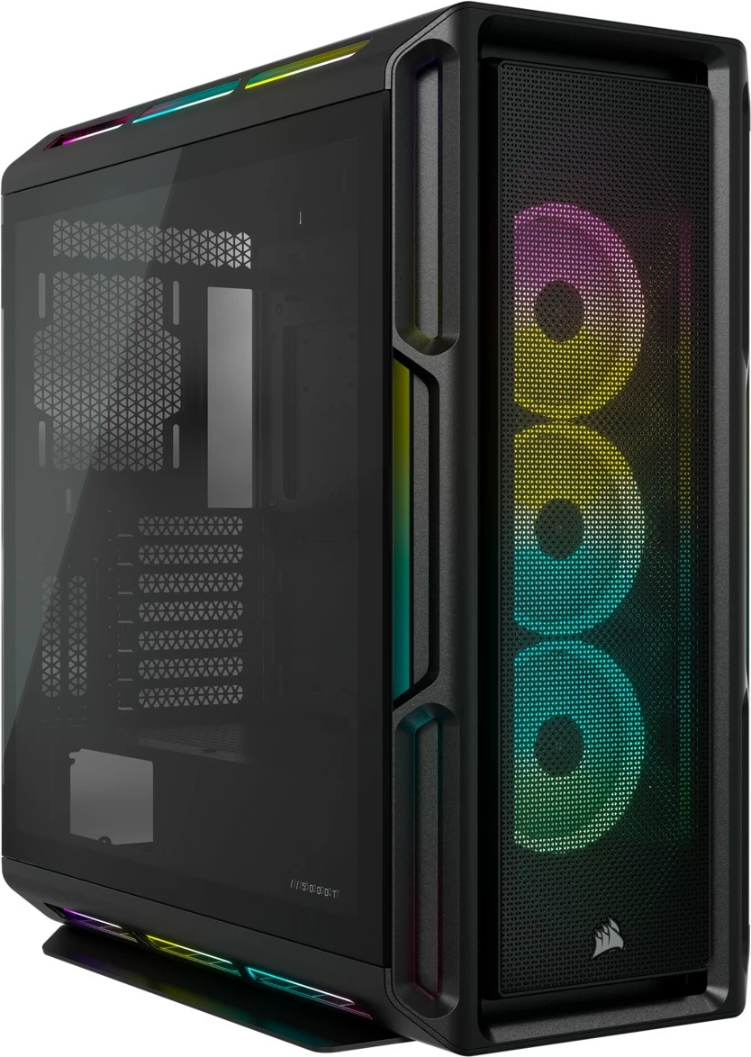 Kasë Corsair iCUE 5000T RGB midi tower e zezë