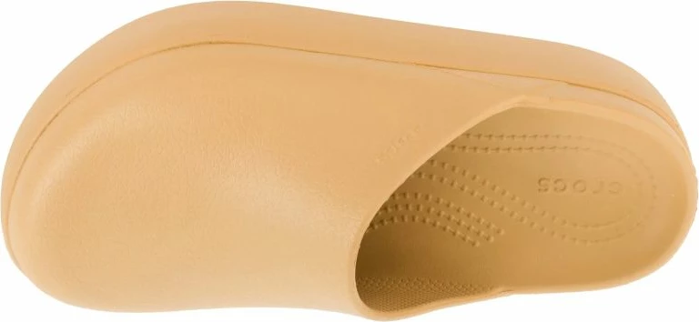 Slides për femra Crocs, bezh