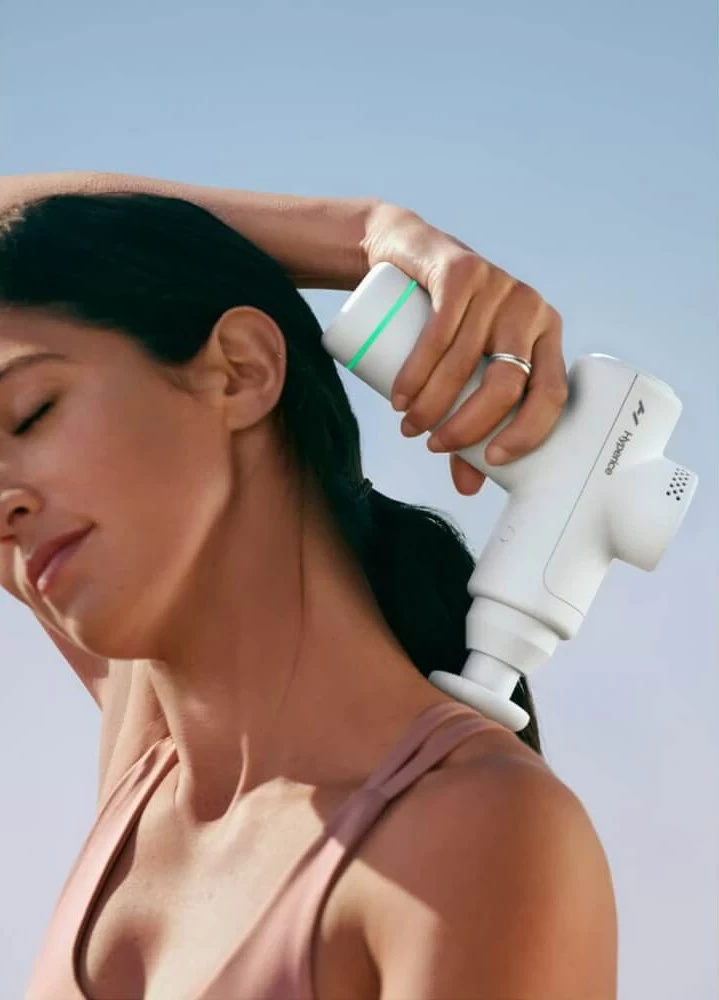 Masazhator dore Hyperice Hypervolt Go 2.0, i bardhë