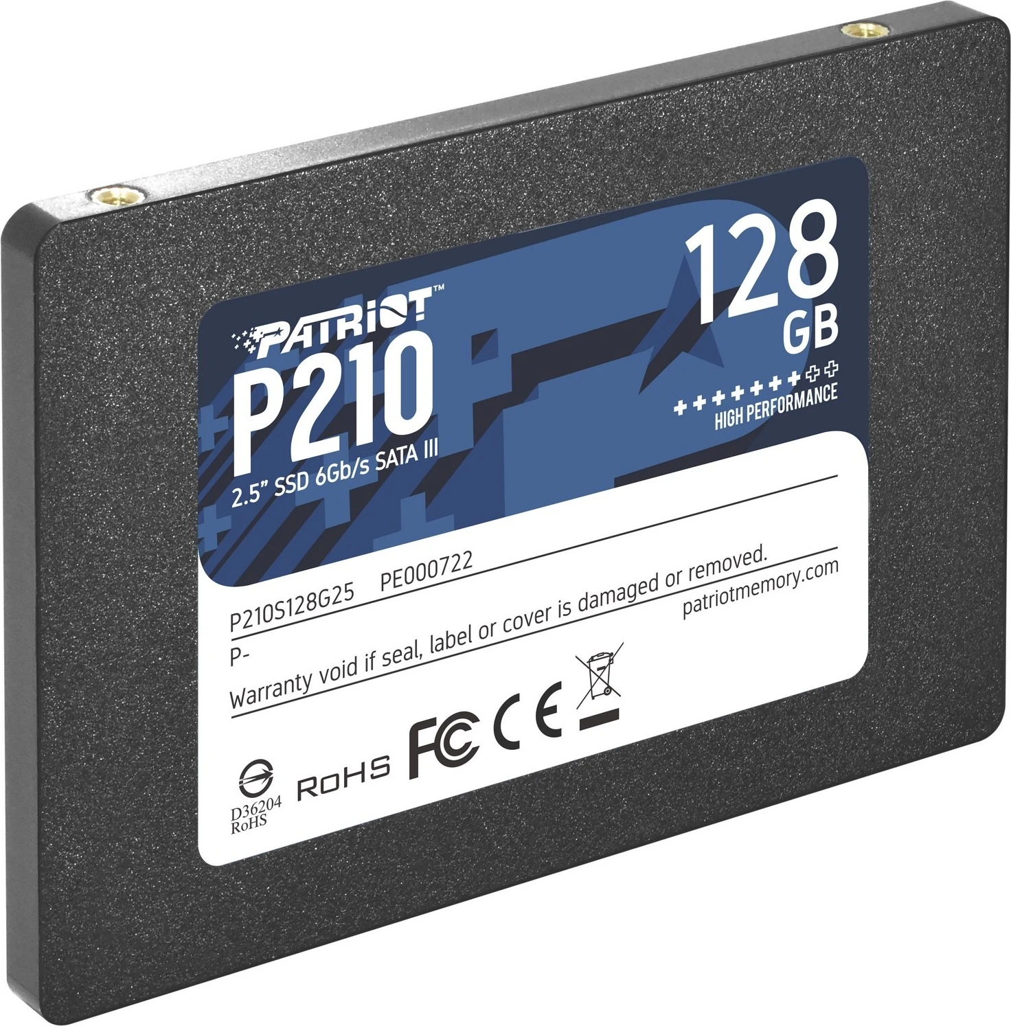 Disk SSD Patriot P210, 128GB 