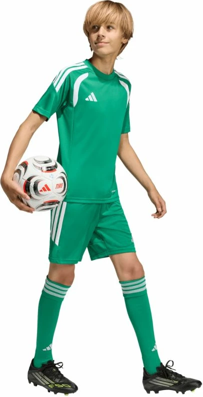 Shorce për fëmijë adidas, të gjelbra [Madhësia: 128 cm]