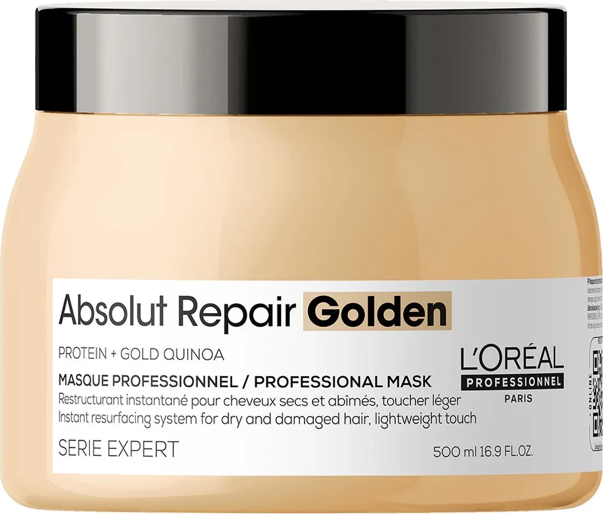 Maskë L’Oréal Professionnel Serie Expert Absolut Repair Golden Lightweight, 500 ml