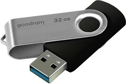 USB Goodram UTS3, 32 GB, e zezë