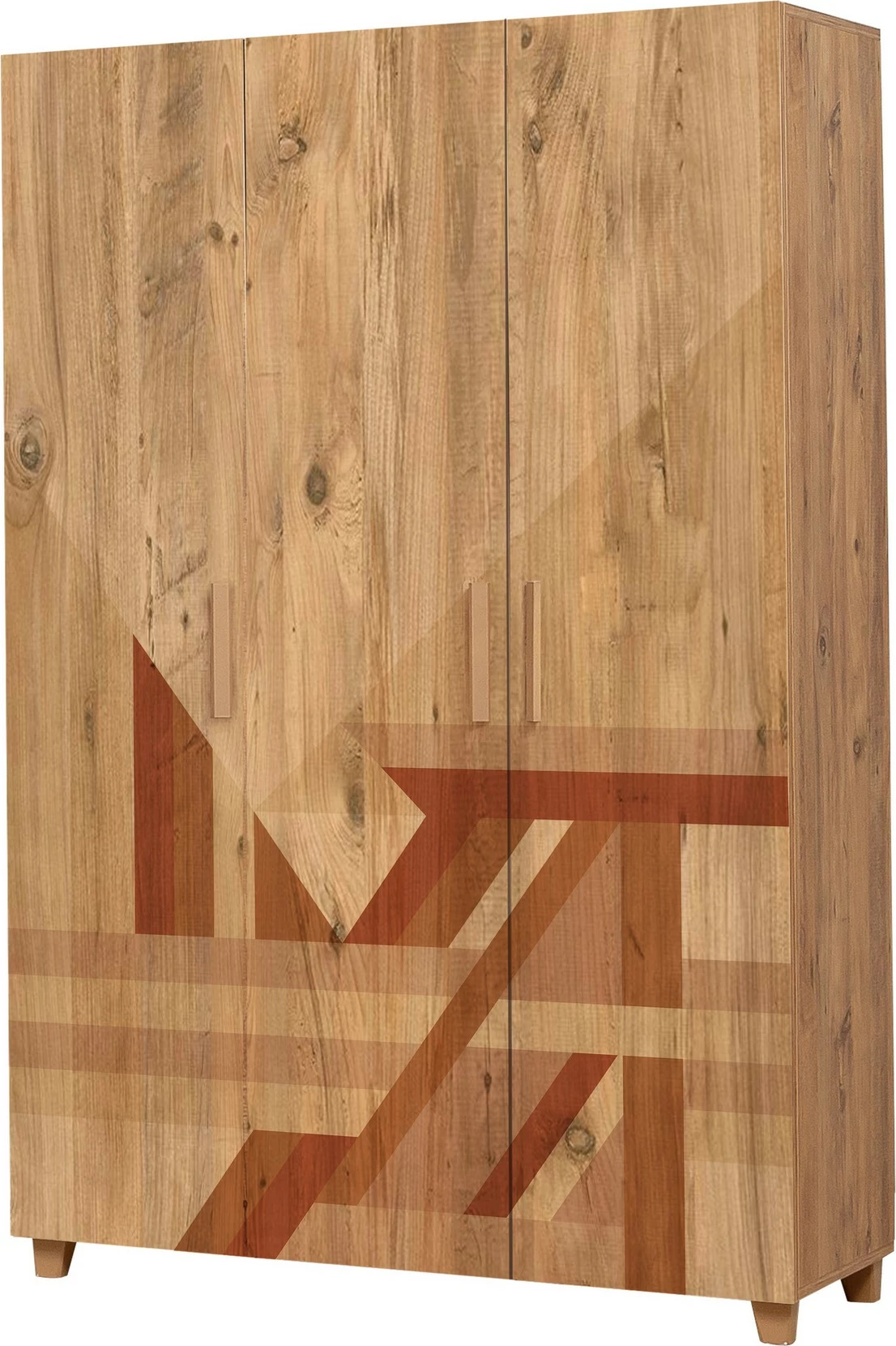 Dollap Skye Decor, Leva Hedera Flow, ngjyrë Atlantic Pine, 120x189x48cm