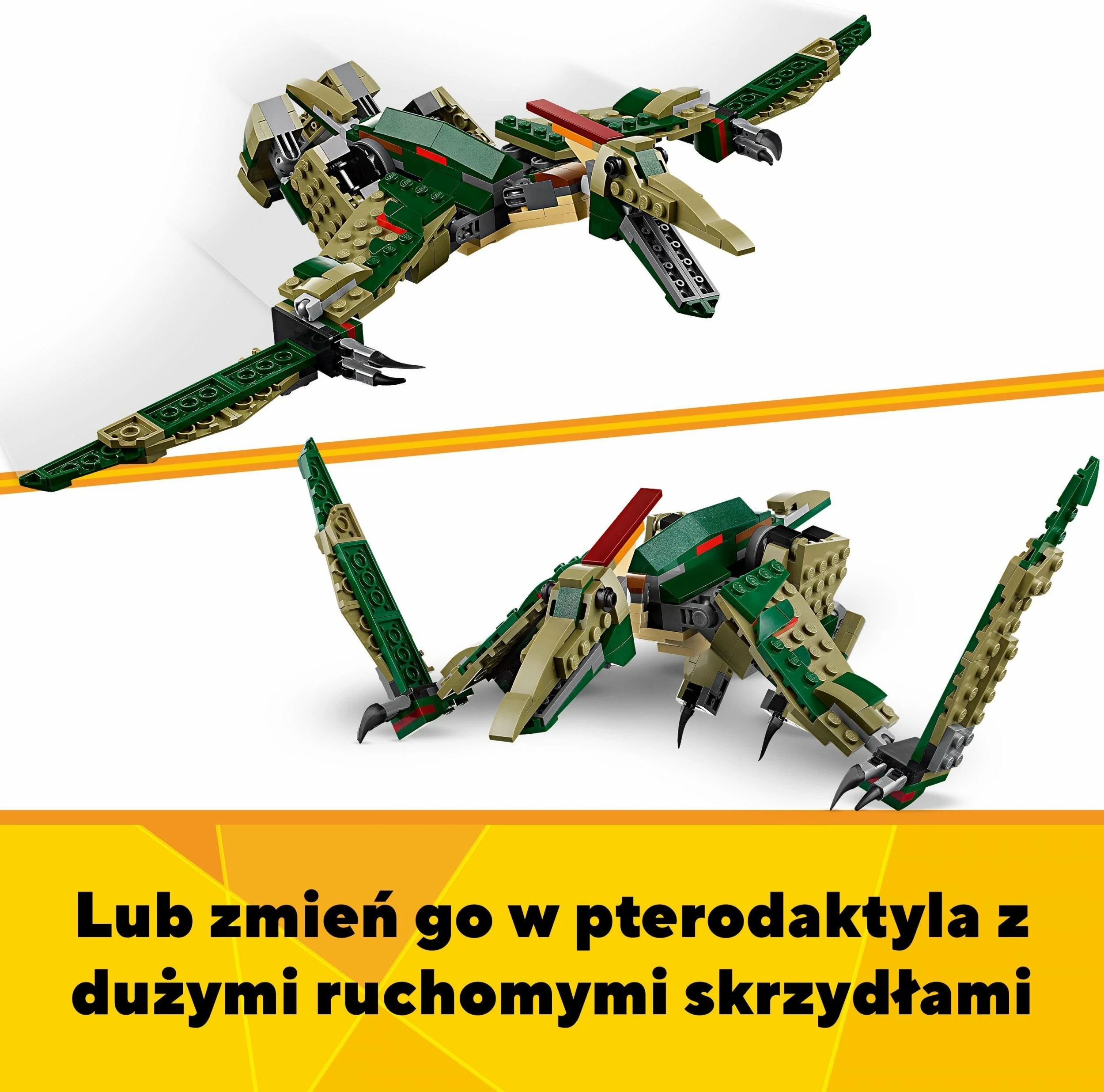 Set ndërtimi LEGO Creator 3-në-1 Tyrannosaurus 31151, 626 copë