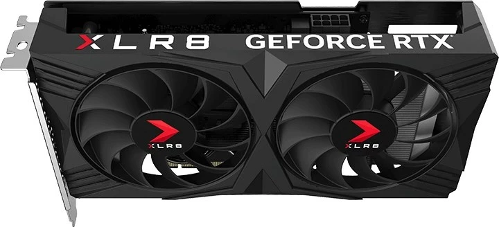 Kartelë grafike PNY GeForce RTX 4060 XLR8 Gaming VERTO, 8 GB, E zezë