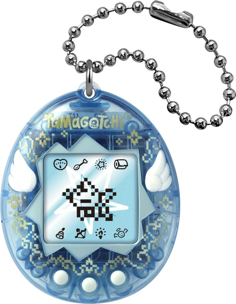 Tamagotchi Bandai Angel Sky GEN3, lodër elektronike koleksionuese, kaltër