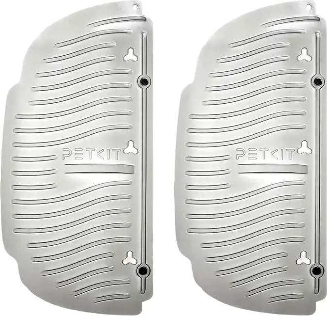 Set lopata magnetike për rërë Petkit P99021 për Pura Max/Purobot Max Pro, 2 copë, e bardhë