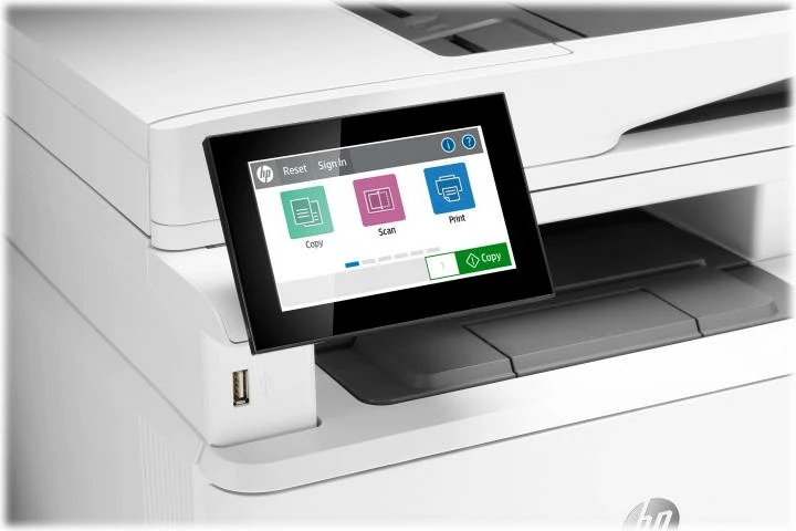 Printer multifunksional laser HP LaserJet Enterprise MFP M430f (3PZ55A#B19), 38–42 ppm, rrjet 1 Gbps, A4, b/w