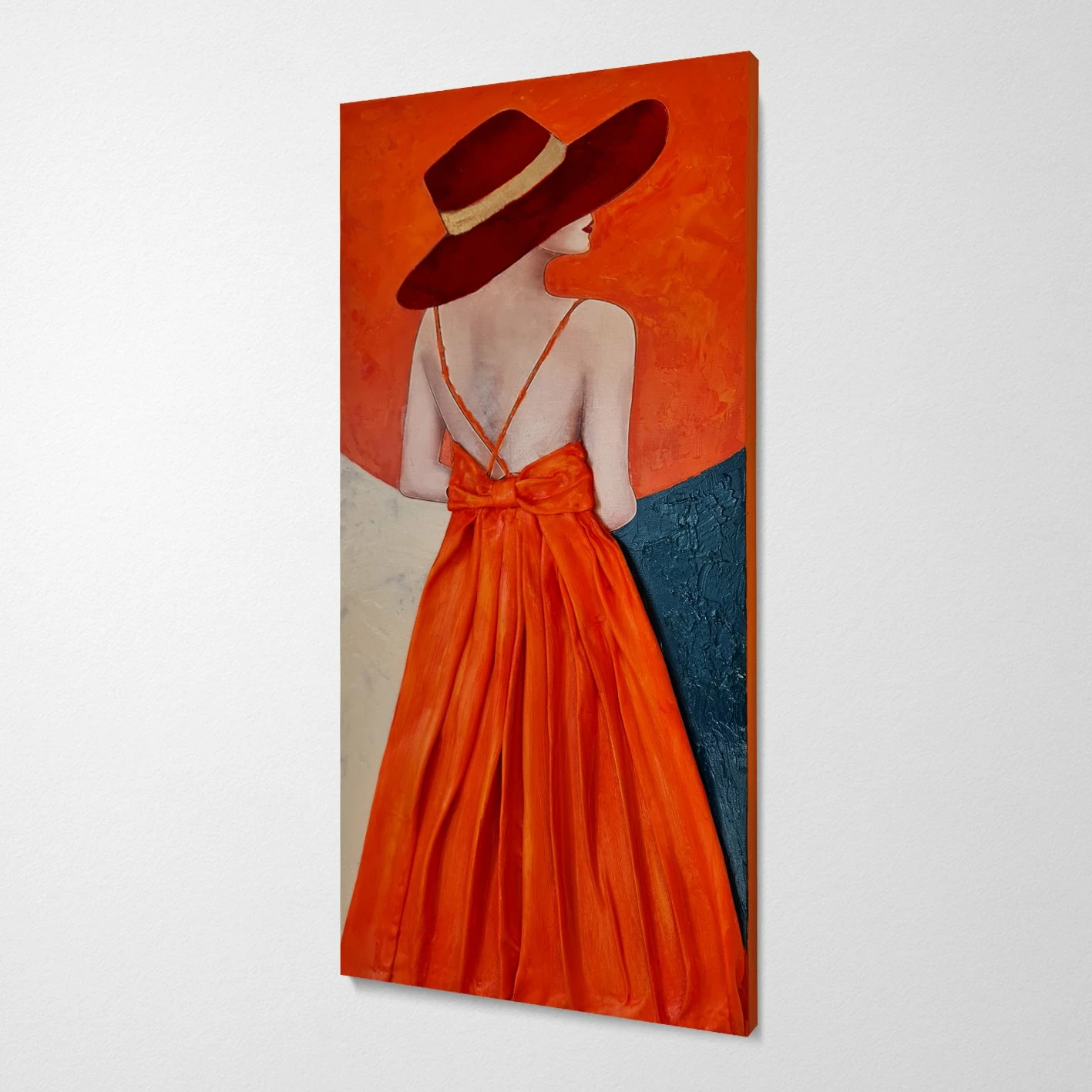 Pikturë dekorative me vaj, Wallity, OPL2002214282 - 60140, shumëngjyrëshe, 60x140cm