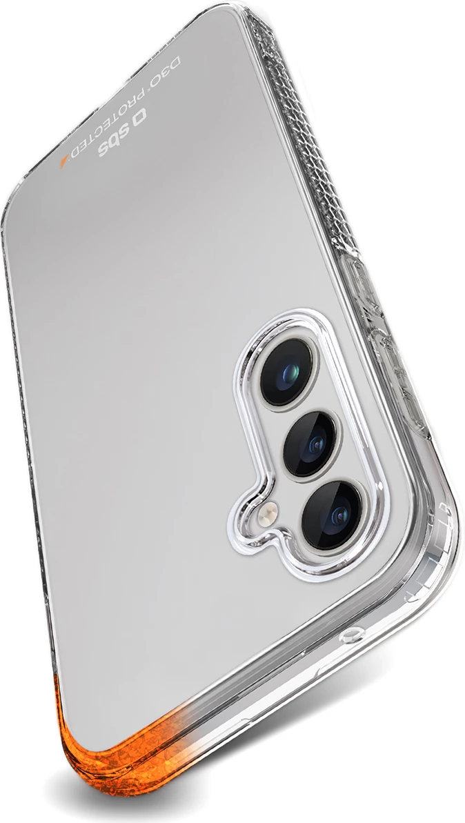 Mbështjellës SBS D3O për Samsung Galaxy A35, Transparent