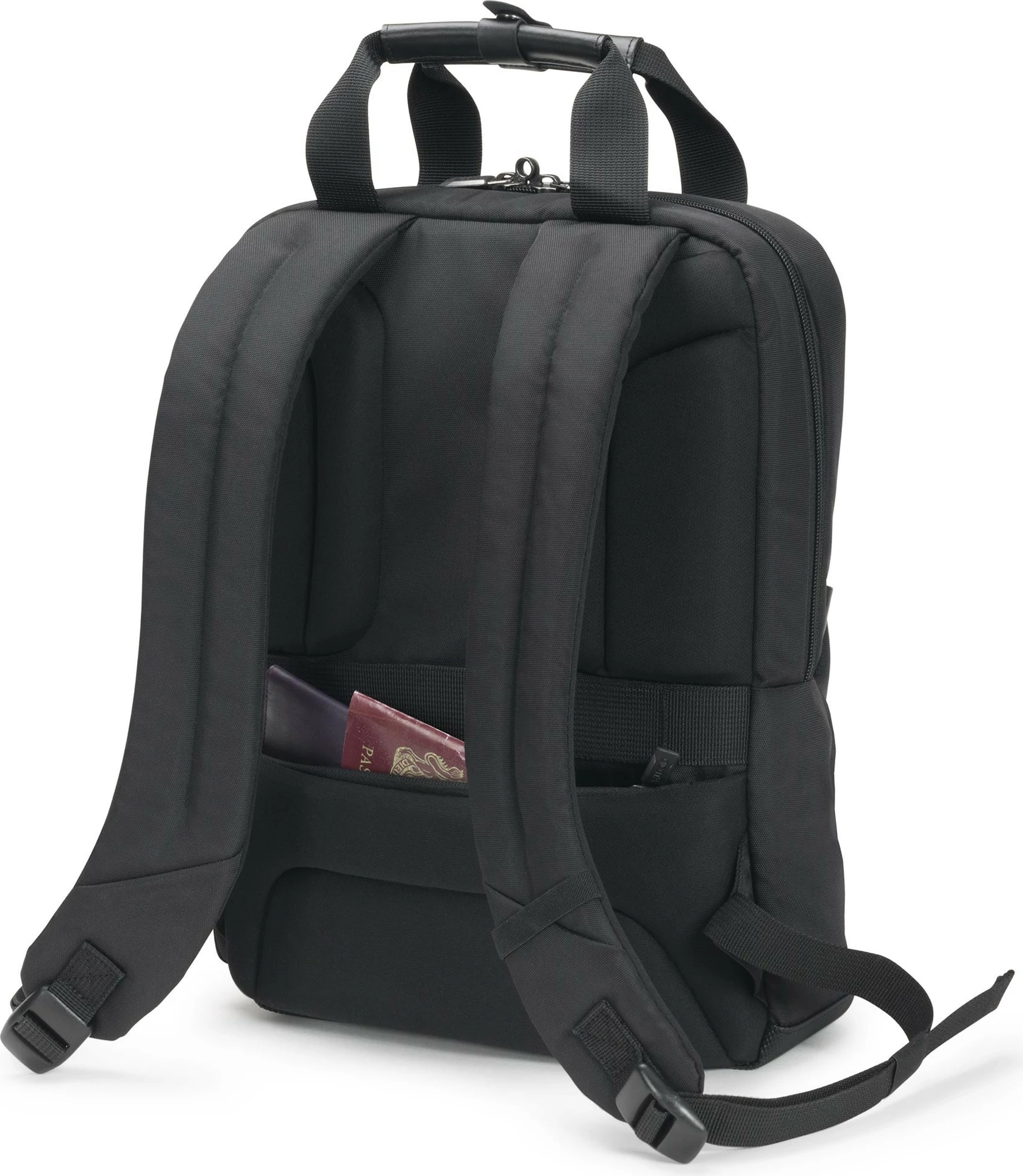Çantë shpine DICOTA ECO Slim PRO, 14.1", rrip shpatullash, e zezë