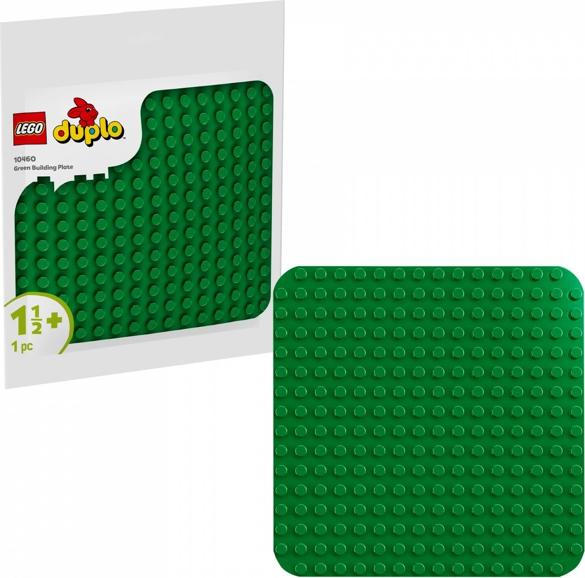 Pllakë ndërtimi LEGO DUPLO 10460, 25x25 cm, e gjelbër