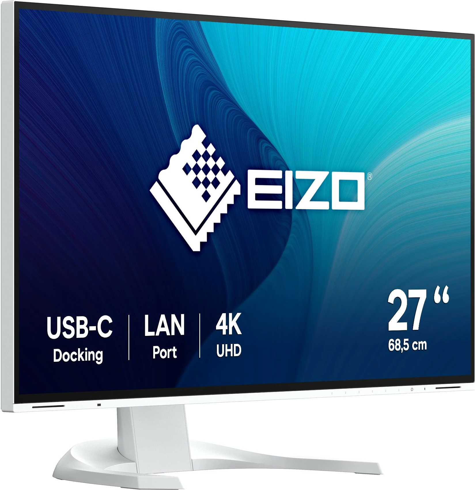 Monitor Eizo FlexScan EV2740X, 27", 4K Ultra HD, i bardhë