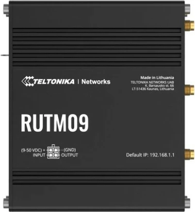Router LTE Teltonika RUTM09, Cat6, 2xSIM, 4xGbE, GNSS, i zi