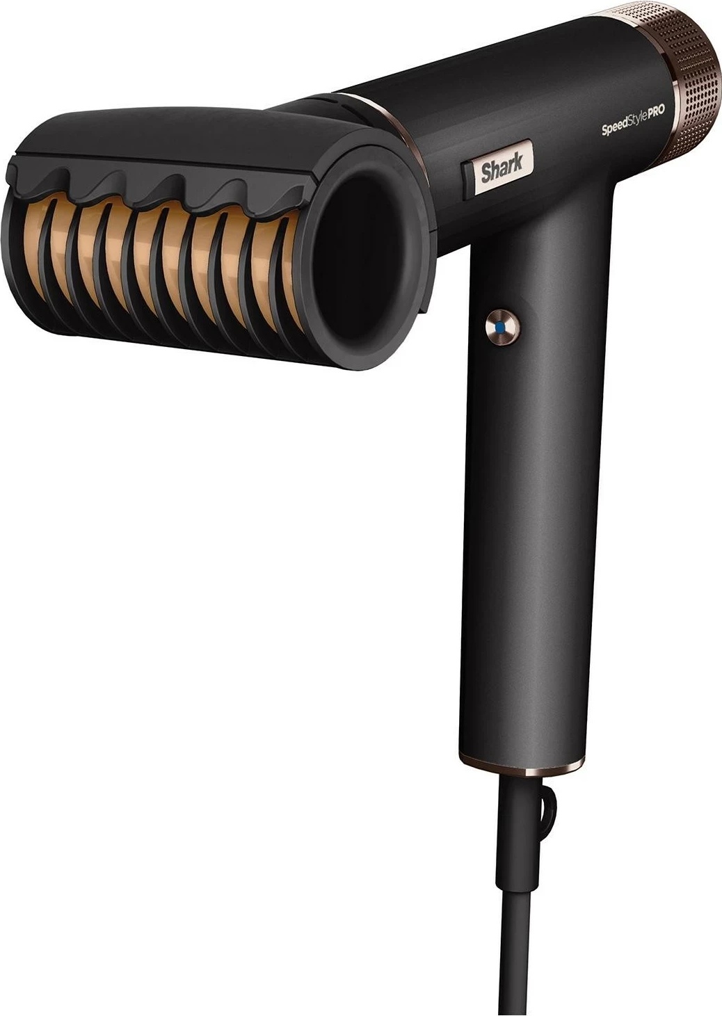 Tharëse flokësh Shark HD731EU, 1750W, 3 aksesorë, jonizim, e zezë