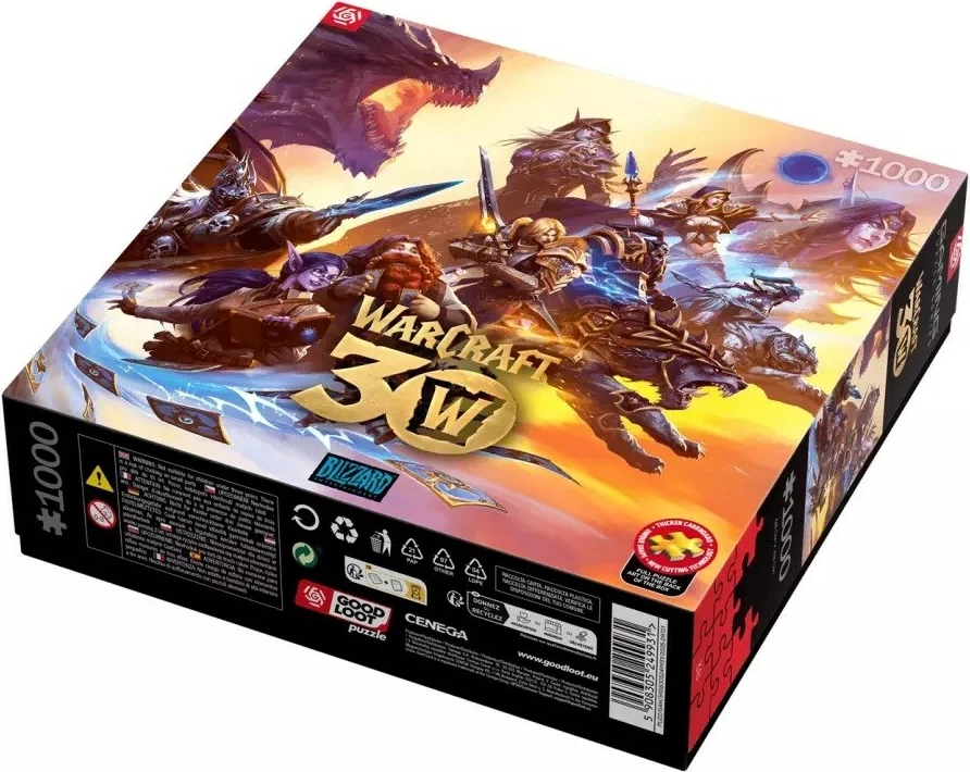 Puzzle Cenega Publishing Good Loot Gaming World of Warcraft 30th Anniversary 1000 copë