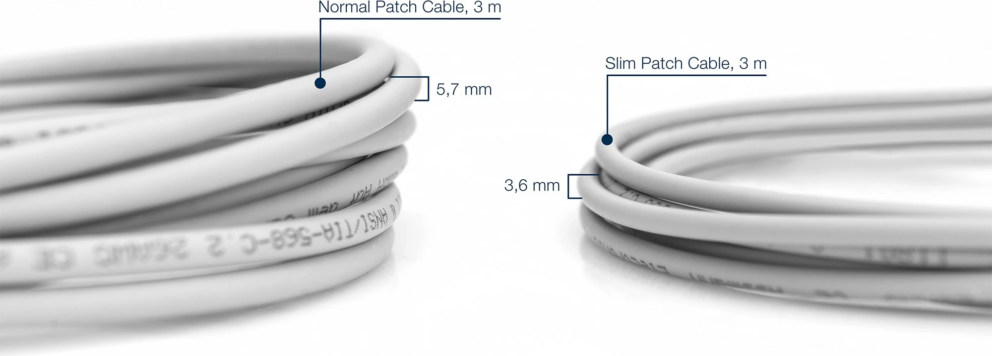 Kabllo rrjeti Digitus Cat6 U/FTP Slim 2m, RJ-45, gri