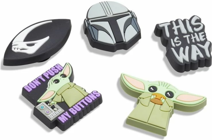 Aksesorë për Crocs, Jibbitz nga Disney's The Mandalorian Star Wars 